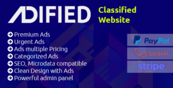 Adified – Flexible, Powerful Premium PHP Classified Application