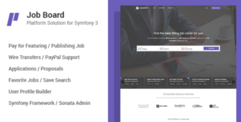 Job Board Platform for Symfony v1.0.3