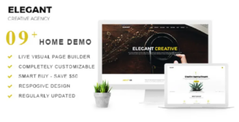 Elegant – Creative Agency WordPress Theme