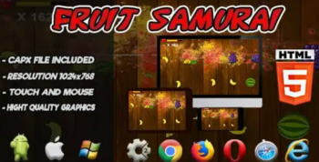 Fruit Samurai – HTML5 Game