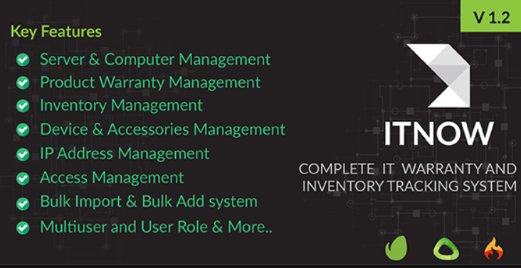 ITNOW v1.2 IT Warranty & Inventory Tracking System