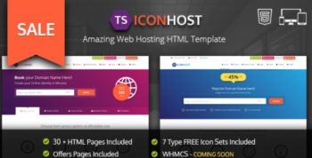 ICONHOST Amazing HTML Responsive Web Hosting Template