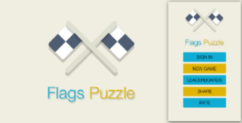 Flags Puzzle – Admob + Leaderboards