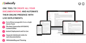 Edocsify – Documentation Builder Tool – Automate Documentations and SEO