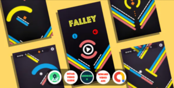 Falley (Android Studio+Admob+Reward Video+Inapp+Leaderboard+ready to publish)