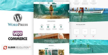 OceanPlaza WooCommerce Parallax Theme