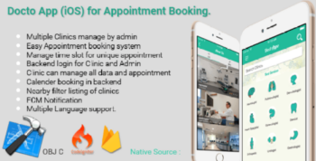 IOS Multiple Clinic App – Appointment Booking for Doctor