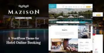 Mazison – Hotel & Resort Booking WordPress Theme