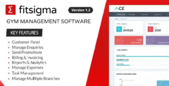 Fitsigma v1.2.5 Gym Management Software
