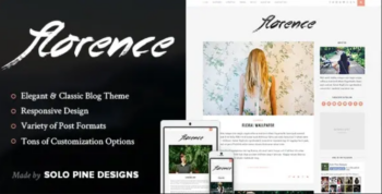 Florence 1.5 A Responsive WordPress Blog Theme