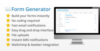Contact Form Generator v2.7 Easy & Powerful Form Builder