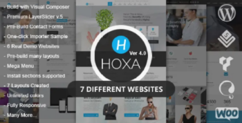 Hoxa v4.0 MultiPurpose WordPress Theme