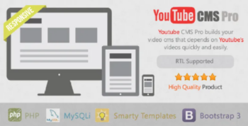 YouTube CMS Pro Version v1.0.6