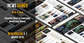 News Gamer v3.1 A Newspaper Publishing Theme