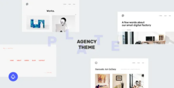 Plate v1.04 Creative Agency WordPress Themes