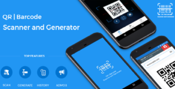 QR code and Barcode scanner and generator for Android with AdMob