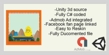 Monster Hunt for Flag – Unity 3D Source – 5 ADS Network Integration with Admob
