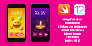 Live Wallpapers App For 3d Touch iPhone – iOS 12 – In App Purchase
