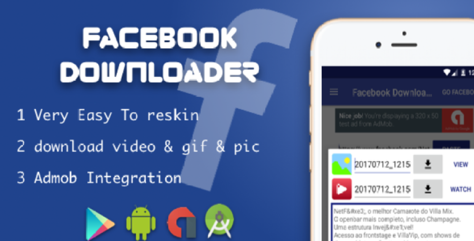 Facebook Downloader Video & Photo & Gif