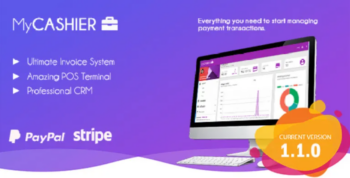 MyCashier v1.1.0 Ultimate Invoice, POS, Inventory and CRM solution