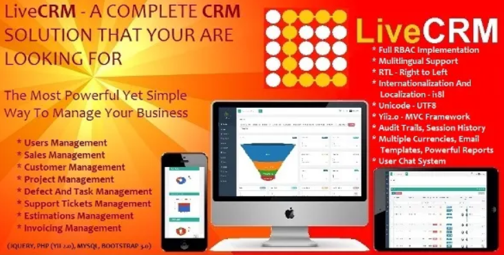 LiveCRM – Complete Business Management Solution