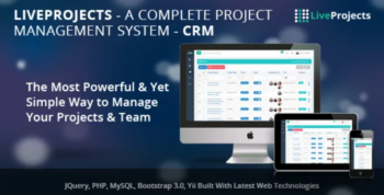 LiveProjects v3.0 – Complete Project Management CRM