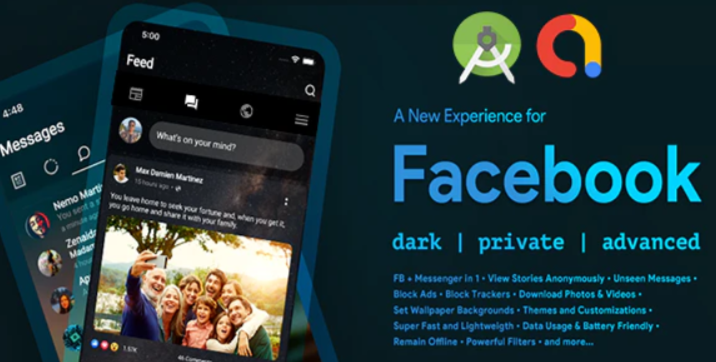Smart for Facebook – FB Videos, Images and Stories Saver with Fingerprint lock