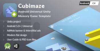 Cubimaze – Android Universal Unity 3D Memory Game Template (C#)