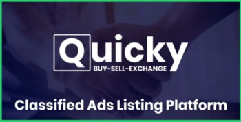 Quicky – Classified Ads Listing Platform