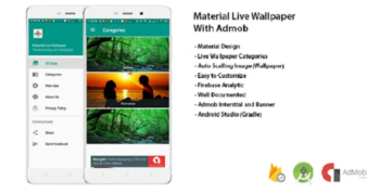 Material Live Wallpaper With Admob