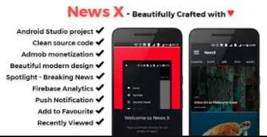 NewsX – Beautiful News App – v1.0