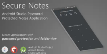 Notes – Password Protected Notes Application – Android Studio (FULL PROJECT)