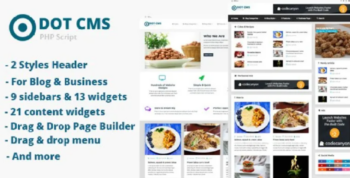 DOT Micro CMS v1.0.1 PHP Script
