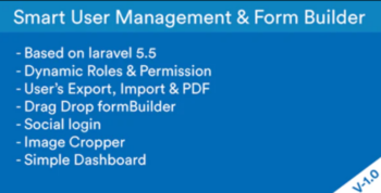 Smart User Management & Form Builder