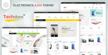 Techstore v1.0.4 Electronics AJAX Woocommerce Theme