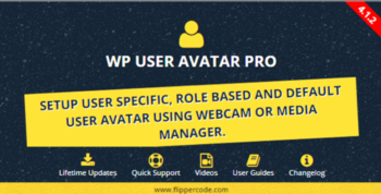 User Avatar v4.1.2 Plugin for WordPress
