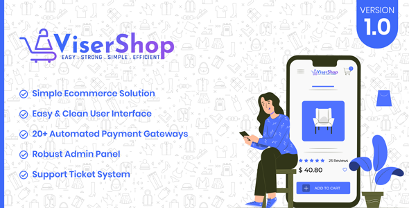 ViserShop - eCommerce Shopping Platform 2.0
