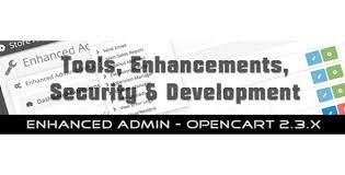 Enhanced Admin Tools v1.5 Opencart Extension