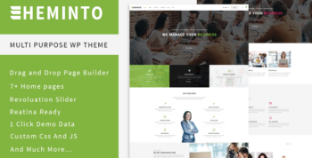 Heminto Multipurpose Advanced WordPress Theme