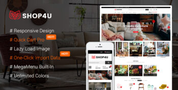 Shop4U Gorgeous Magento 2 Theme