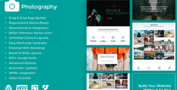 Photography Portfolio WordPress Theme