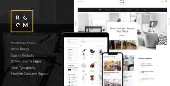ROOM Interior Design Blog & Shop WP Theme