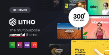 Litho - Multipurpose Elementor WordPress Theme 1.6