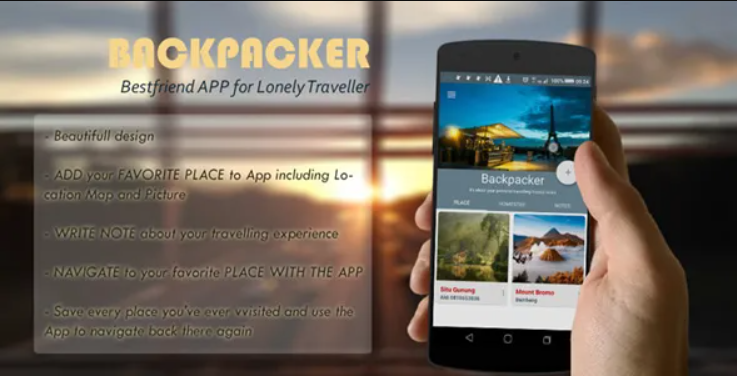 Backpacker : Store your Fav Place, Navigate there and Write Review