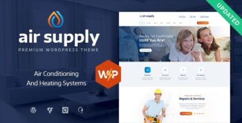 AirSupply | Conditioning Company and Heating Services WordPress Theme + RTL 2.1