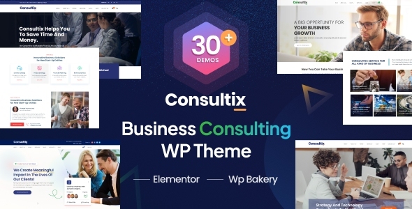Consultix - Business Consulting WordPress Theme 4.0.1