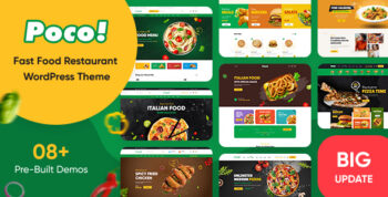 Poco - Fast Food Restaurant WordPress Theme 1.7.0
