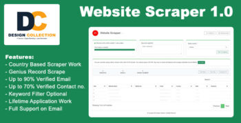 Website Scraper 1.0