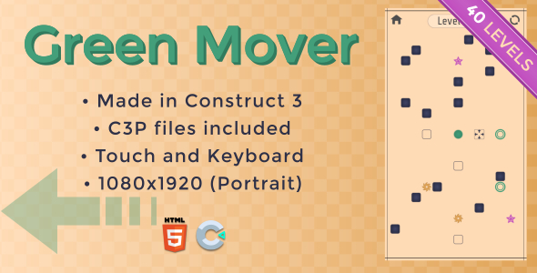 Green Mover - HTML5 Casual game