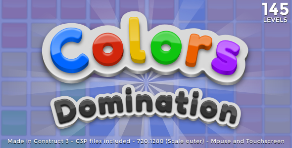 Colors domination - HTML5 Relaxing game 1.3